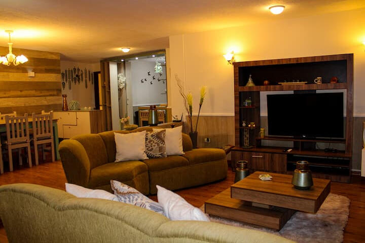 Sala acogedora